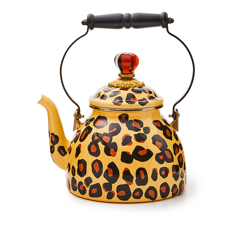 Mackenzie Childs Spot On Tea Kettle, 2 Quart