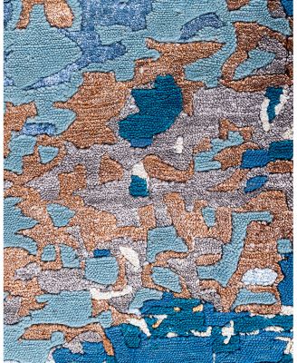 Bloomingdale's Indo Modern M7682 Area Rug, 9'2" x 12'1"