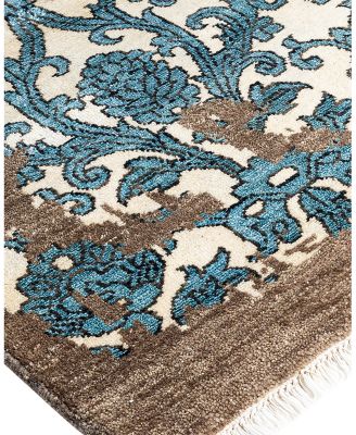 Bloomingdale's Indo Ikat M8066 Area Rug, 9'2" x 12'1"