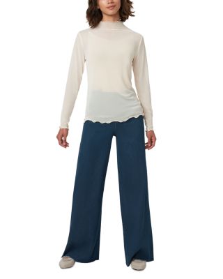 High Rise Wide Leg Jeans in Midnight Rinse Wash