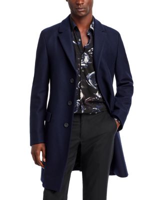 Hugo Migor Wool & Cashmere Slim Fit Top Coat