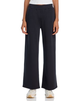 Cloud Zip Neck Sweatshirt & Fleece Flare Leg Pants