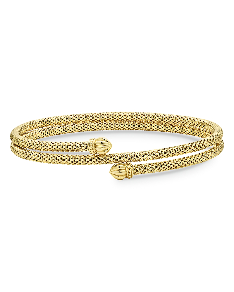 Lagos Signature Caviar Coil Bracelet In Gold
