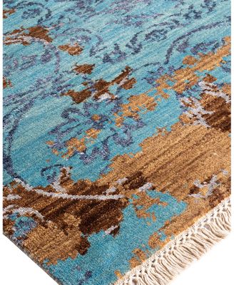 Bloomingdale's Indo Ikat M7002 Area Rug, 9' x 12'1"