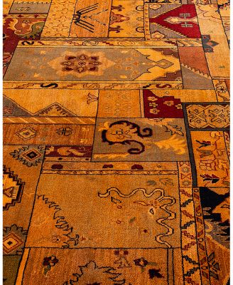 Bloomingdale's Indo Vibrance M6013 Area Rug, 8'10" x 12'