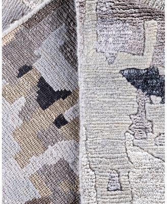 Bloomingdale's Indo Modern M6993 Area Rug, 9'1" x 12'