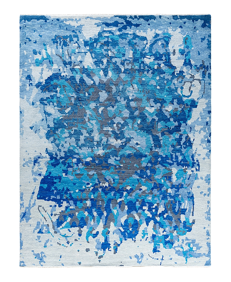 Bloomingdale's Indo Modern M7322 Area Rug, 7'10 X 10'2 In Blue
