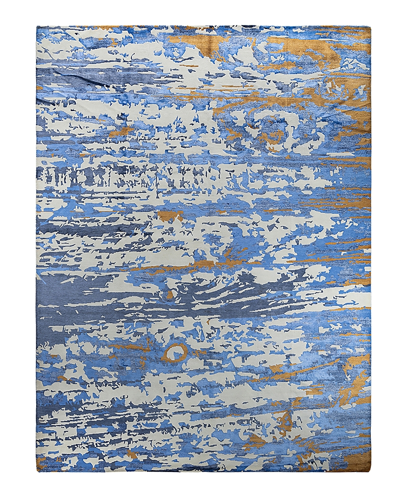 Bloomingdale's Indo Modern M7522 Area Rug, 9'2 X 12'3 In Ivory