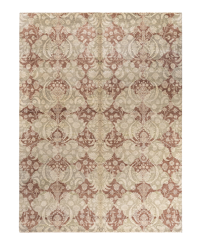 Bloomingdale's Indo Ikat M6062 Area Rug, 9'2 X 12'4 In Brown