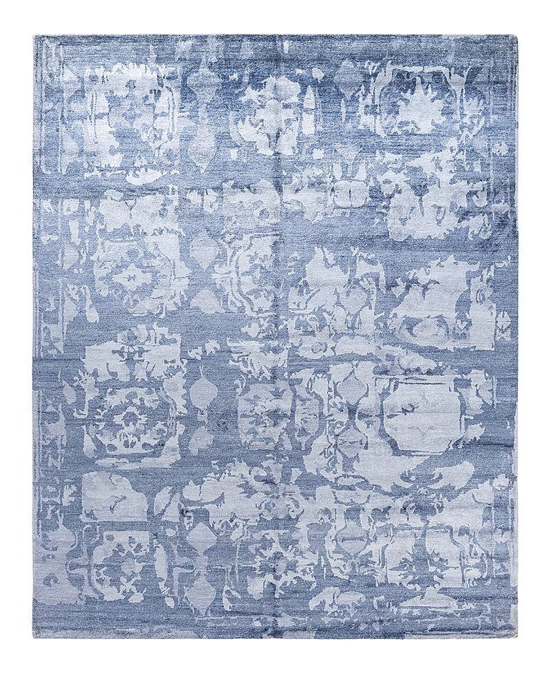 Bloomingdale's Indo Modern M6851 Area Rug, 8'2 X 10'1 In Gray