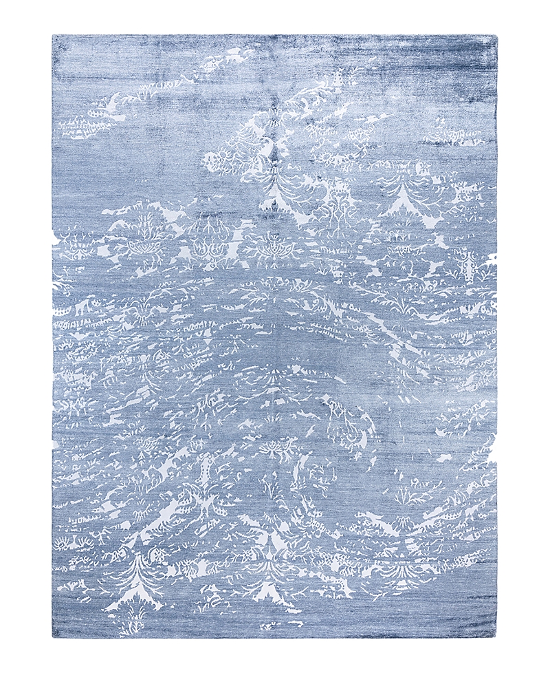 Bloomingdale's Indo Modern M7667 Area Rug, 9' X 12'1 In Gray