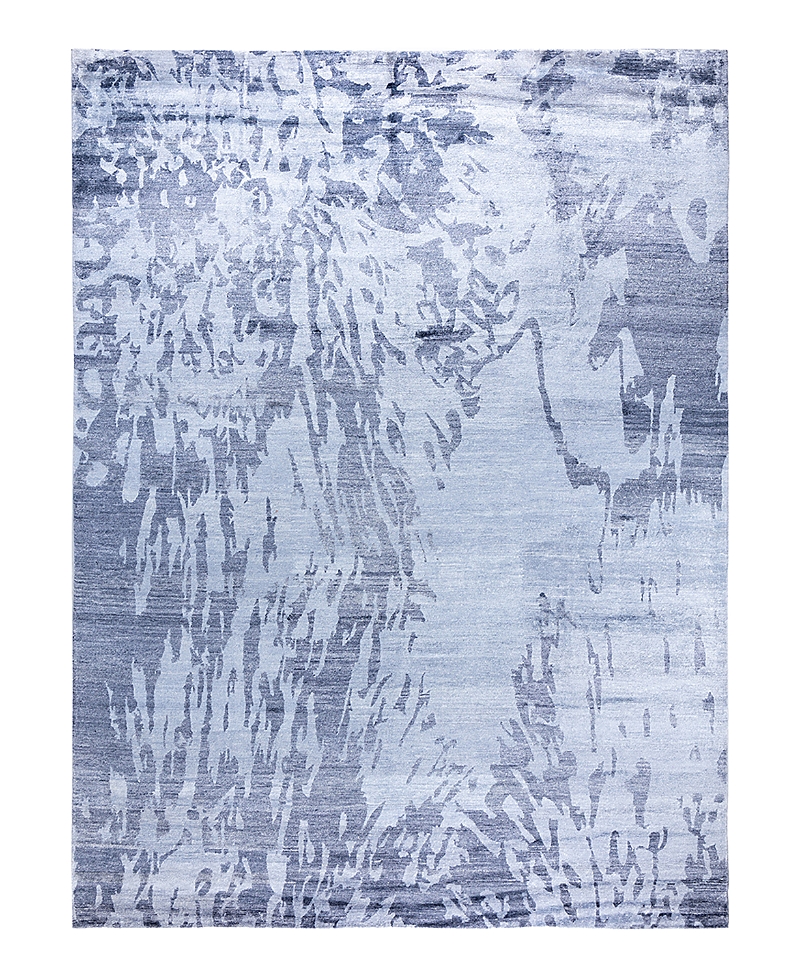 Bloomingdale's Indo Modern M6708 Area Rug, 9'1 X 12'1 In Gray