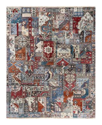 Bloomingdale's Indo Patchwork M5799 Area Rug, 8'1" x 10'