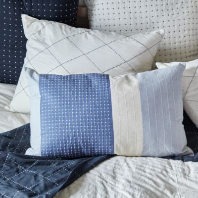 Didi Colorblock Lumbar Pillow, 16" x 26"