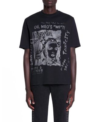 Lanvin X Future Unisex Classic Printed T-Shirt