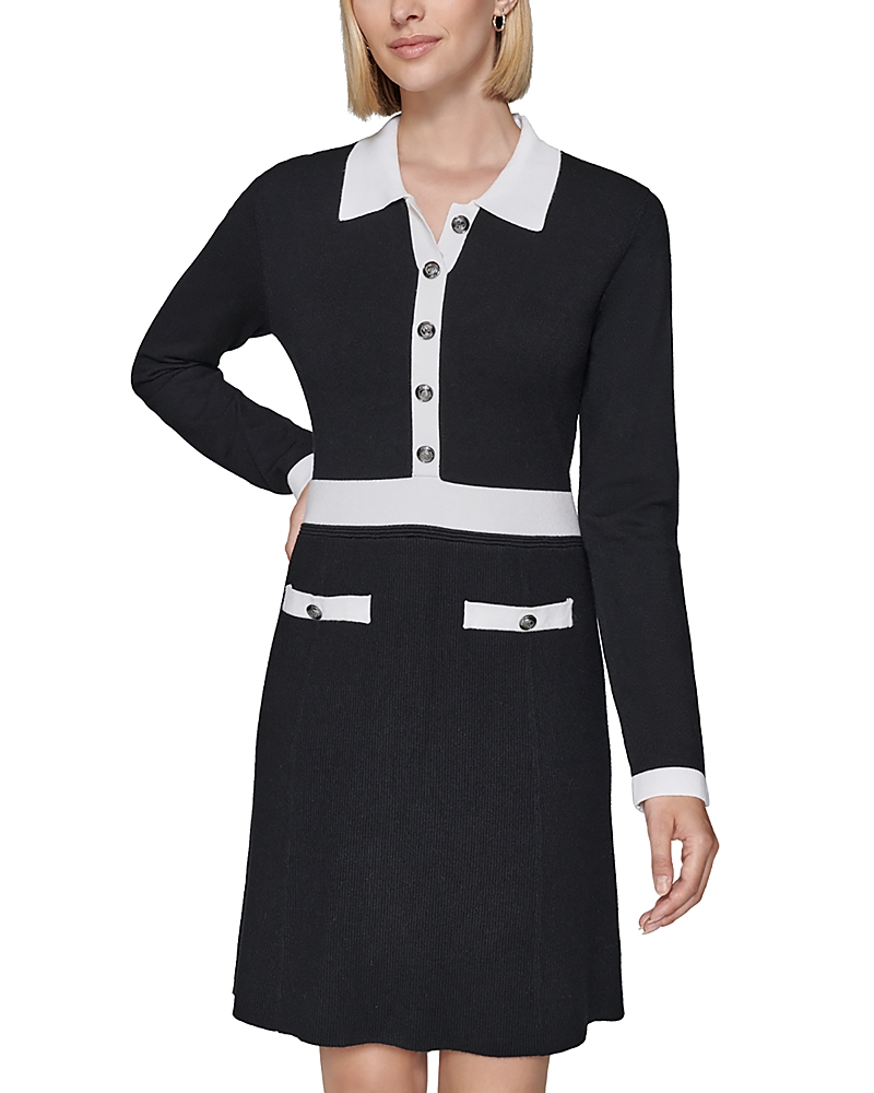 Karl Lagerfeld Paris Sweater Dress