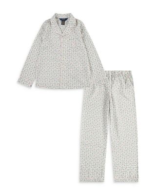 Girls' Woven Long Sleeve Pajama Set - Big Kid