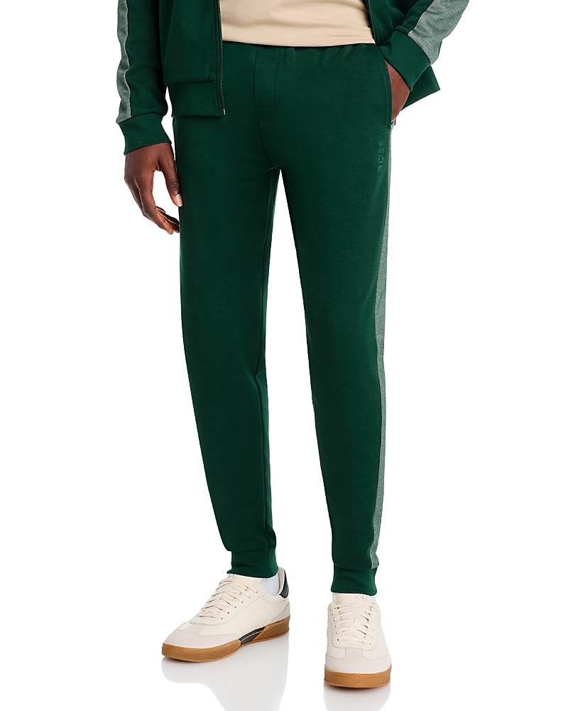 Shop Hugo Boss Track Pants In Open Green