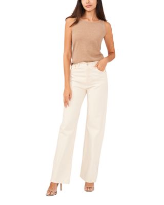 Crewneck Sleeveless Sweater 