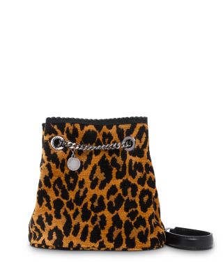 Stella McCartney - Leopard Jacquard Shoulder Bag