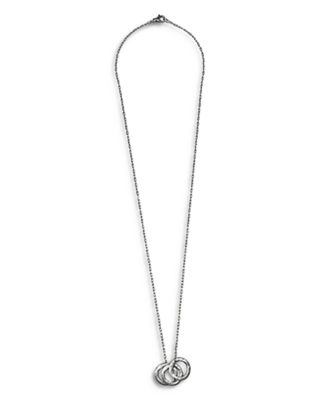 The Monotype Vincent Three Disc Pendant Necklace