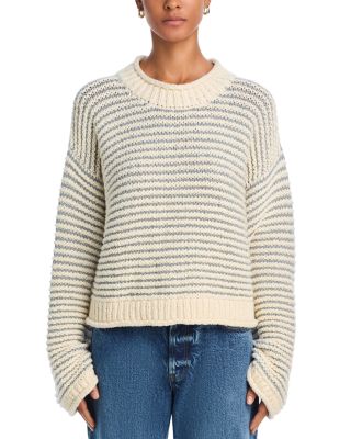 The Bell Sleeve Striped Sweater