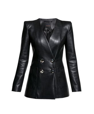 Claude Recycled Leather Blazer