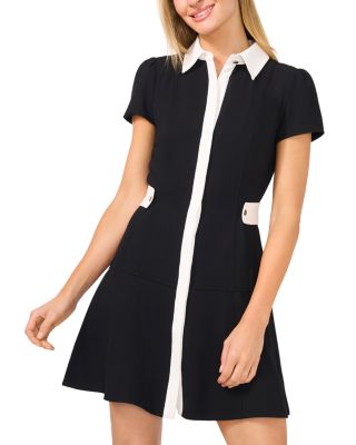 CeCe - Fit & Flare Shirt Dress
