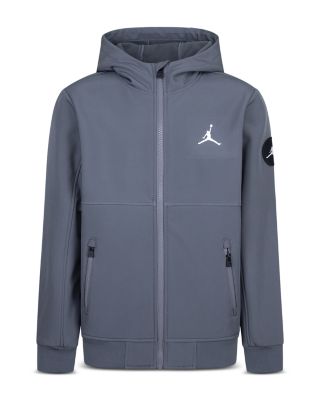 JORDAN - Boys' Soft Shell Hooded Jacket - Big Kid