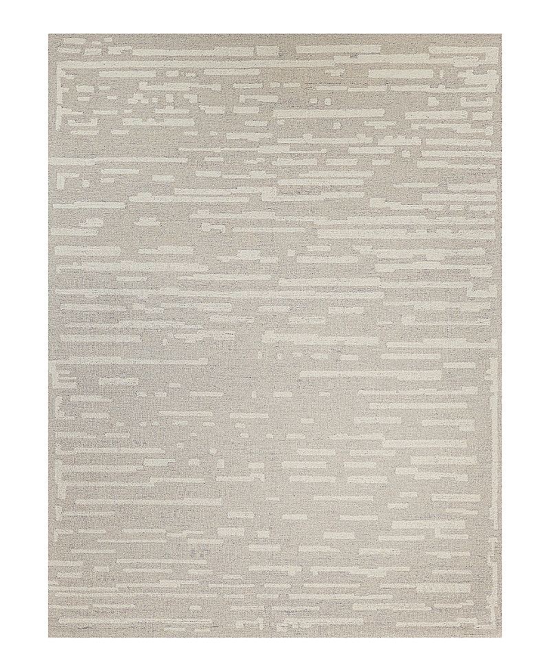 Exquisite Rugs Carmel 6860 Area Rug, 6' X 9' In Silver/ivory