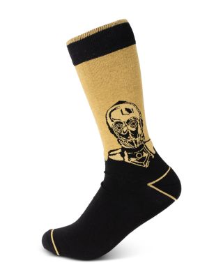 C-3PO Black Men's Socks