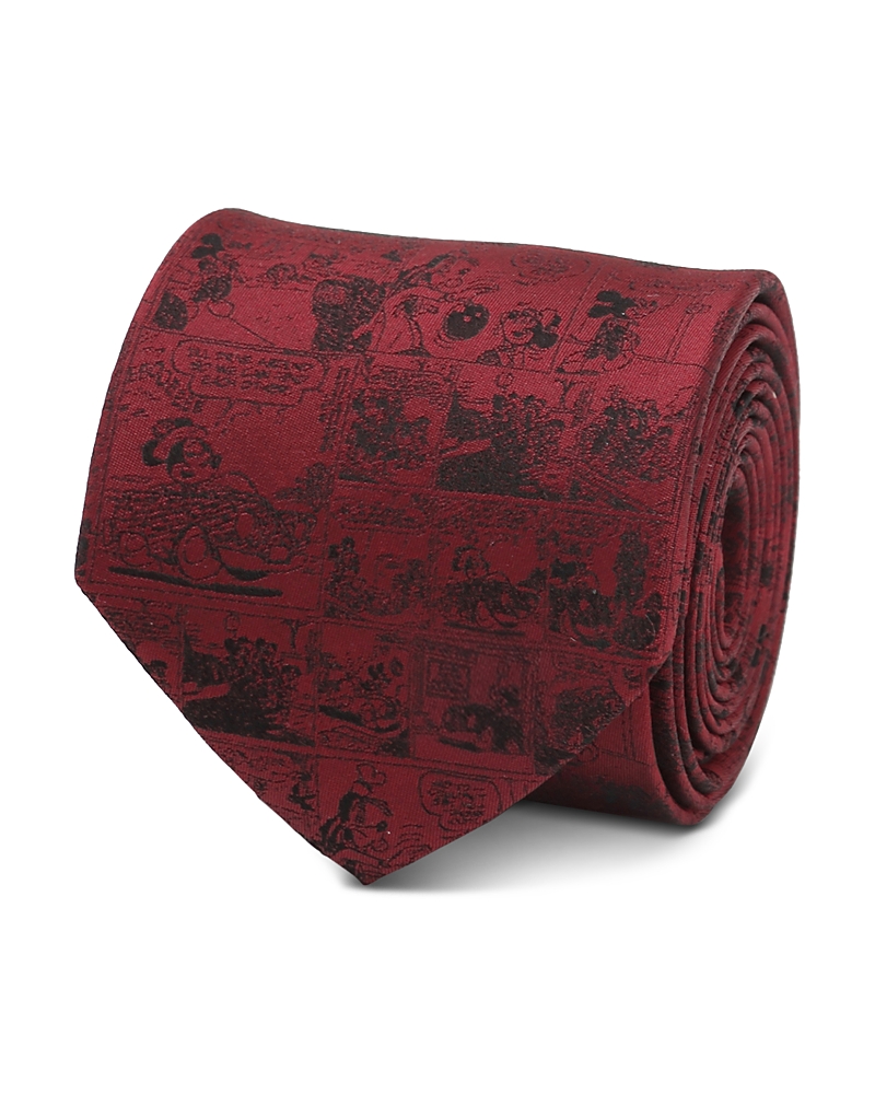 Cufflinks, Inc Mickey Mouse Silk Tie In Red