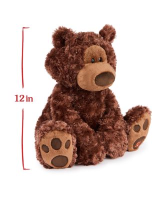 Philbin Classic Teddy Bear, Premium Stuffed Animal, 12" - Ages 1+