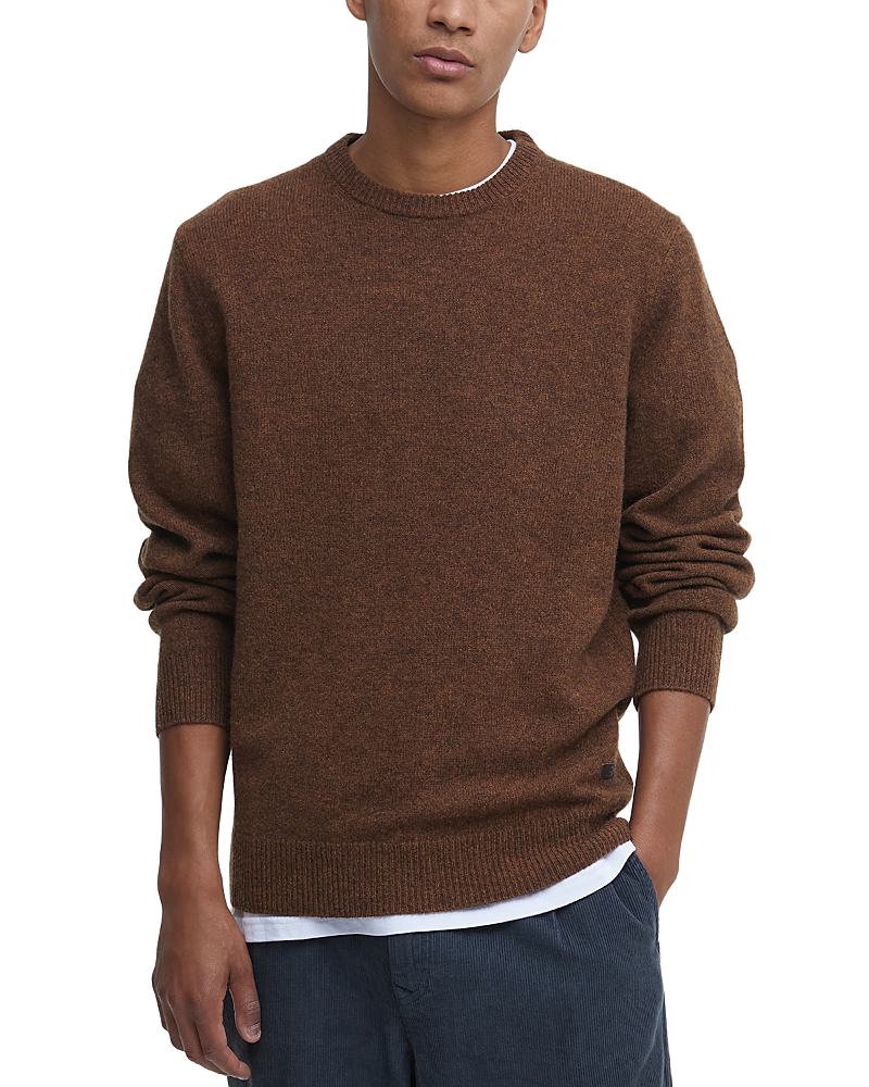 Barbour Elbow Patch Crewneck Sweater