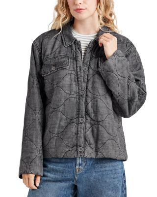 Splendid - Kayden Sherpa Collar Quilted Jacket