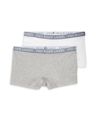 Girls' Cotton Stretch Jersey Boyshorts, Pack of 2 - Big Kid