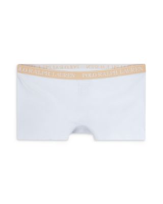 Girls' Cotton Stretch Jersey Boyshorts, Pack of 2 - Big Kid