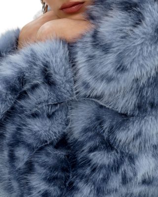 Danika Leopard Faux Fur Jacket