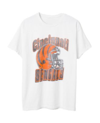 Unisex NFL Cincinnati Bengals Throwback Helmet Flea Market Tee