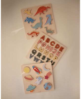 Wooden Alphabet Puzzle - Ages - 3 years +