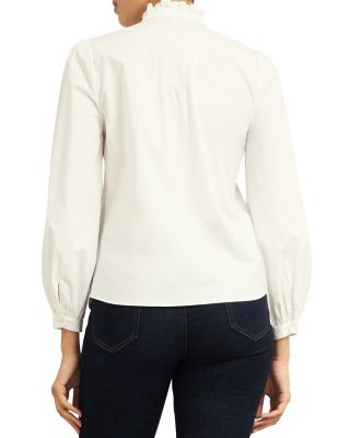 Trinity Ruffle Trim Blouse