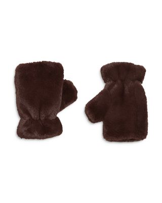 Apparis - Girls' Ariel Faux Fur Fingerless Gloves - Little Kid, Big Kid