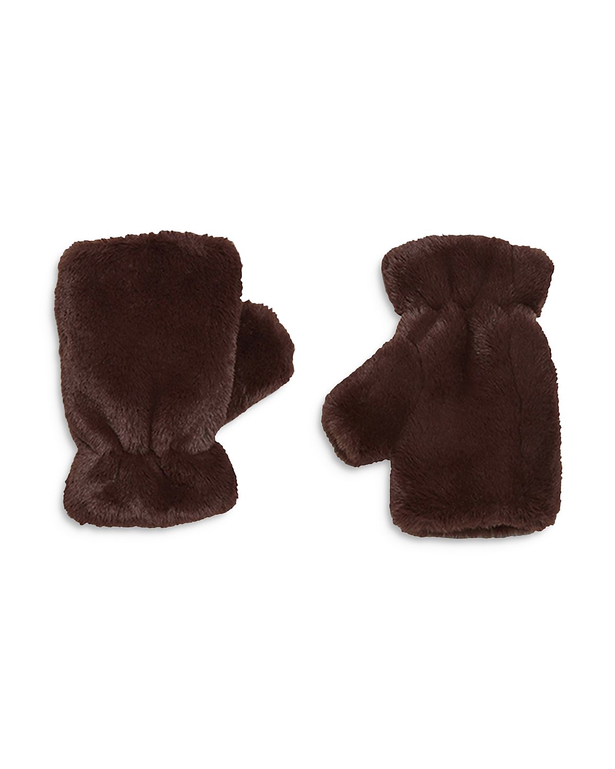 Apparis Girls' Ariel Faux Fur Fingerless Gloves - Little Kid, Big Kid