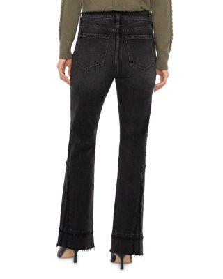 Hannah High Rise Flare Leg Jeans in Mooreland