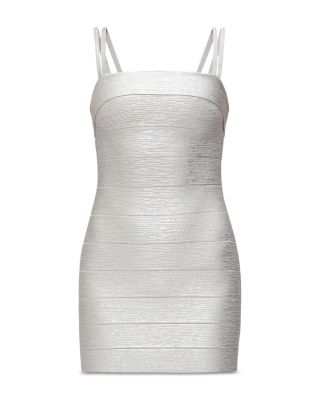 The Metallic Sadie Mini Dress