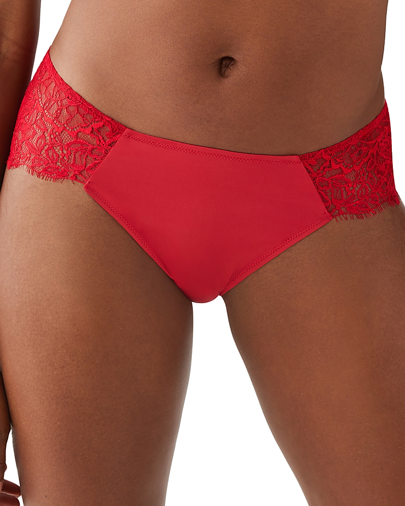 B.tempt'd By Wacoal B. Tempt'd By Wacoal It's On Lace Hipster In Savvy Red