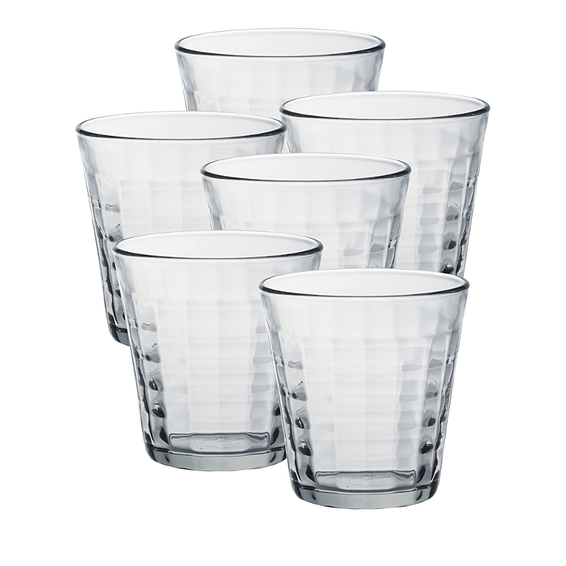 Duralex Prisme Clear 9.25 Oz. Tumbler, Set Of 6 In Clear