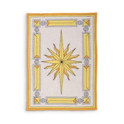 Saved Ny Dnr Sunburst Mongolian Cashmere Throw