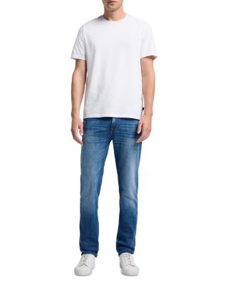 Slimmy Stretch Slim Fit Jeans in Auster