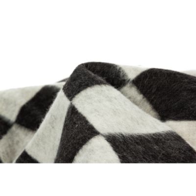 Crosby Check Heirloom Alpaca Blanket